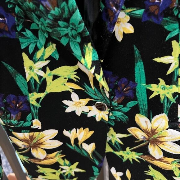 NWOT Floral Print Forever 21 Blazer Small #MC033 - Picture 2 of 7